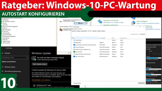 Ratgeber: Systempflege für Windows-10-PC - Autostart konfigurieren