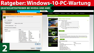 Ratgeber: Systempflege für Windows-10-PC - Grafikkartentreiber