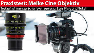 Praxistest: günstiges Cine-Objektiv von Meike - Prime 50mm T2.1