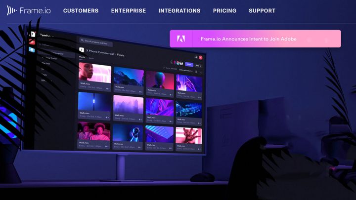 Adobe Frame.io: Übernahme der cloudbasierten Plattform