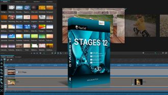 AquaSoft Stages 12: Schnittsoftware mit 3D-Editor, LUTs und Color Grading