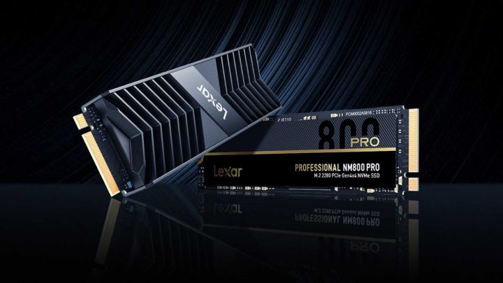 Lexar NM800PRO: neue M.2 2280 PCIe Gen4x4 NVMe SSD für bis zu 7500 MB/s