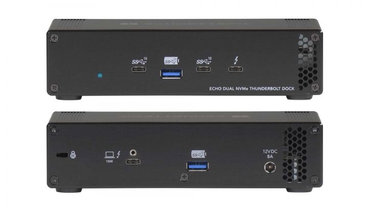 Sonnet Echo Dual NVMe Thunderbolt Dock: Dockingstation mit TB- und SSD-Steckplätzen
