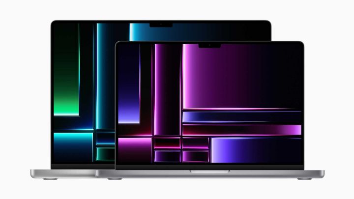 Apple MacBook Pro M2 Pro and M2 Max 2 up web