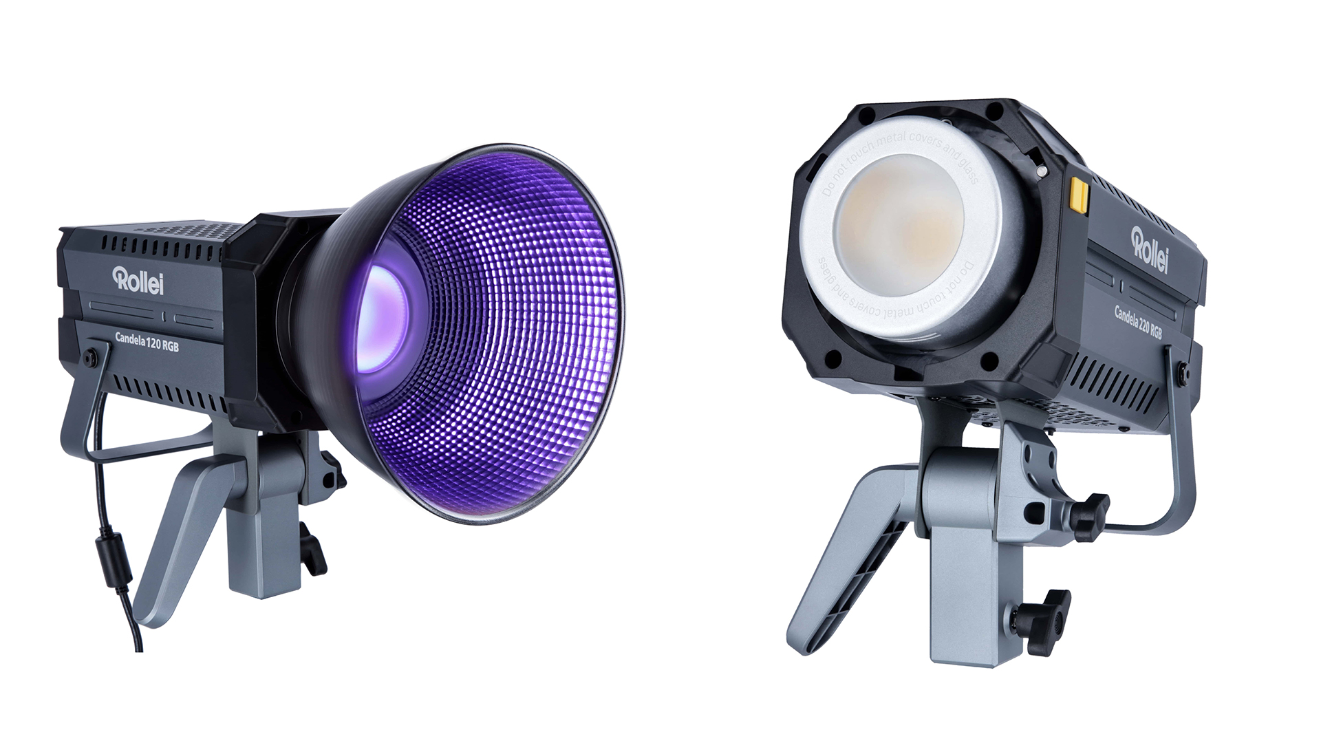 Rollei: zwei neue RGB-Dauerlichter für die Candela-Serie