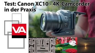 Canon XC10 Titel Grafik Website news