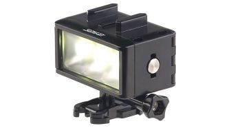 Pearl NX 4386 4 Somikon Unterwasser LED Licht FVL 360.uw fuer Action Cams
