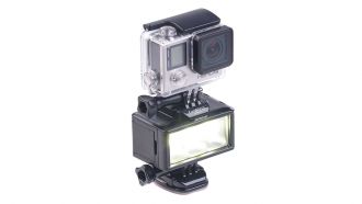 Pearl NX 4386 9 Somikon Unterwasser LED Licht FVL 360.uw fuer Action Cams