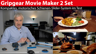 Gripgear Movie Maker 2 Set: Motorisches Schienen-System im Videotest