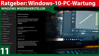 Ratgeber: Systempflege für Windows-10-PC - Windows wiederherstellen
