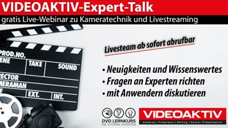 VIDEOAKTIV-Expert-Talk: Gratis-Live-Webinar mit Zoom