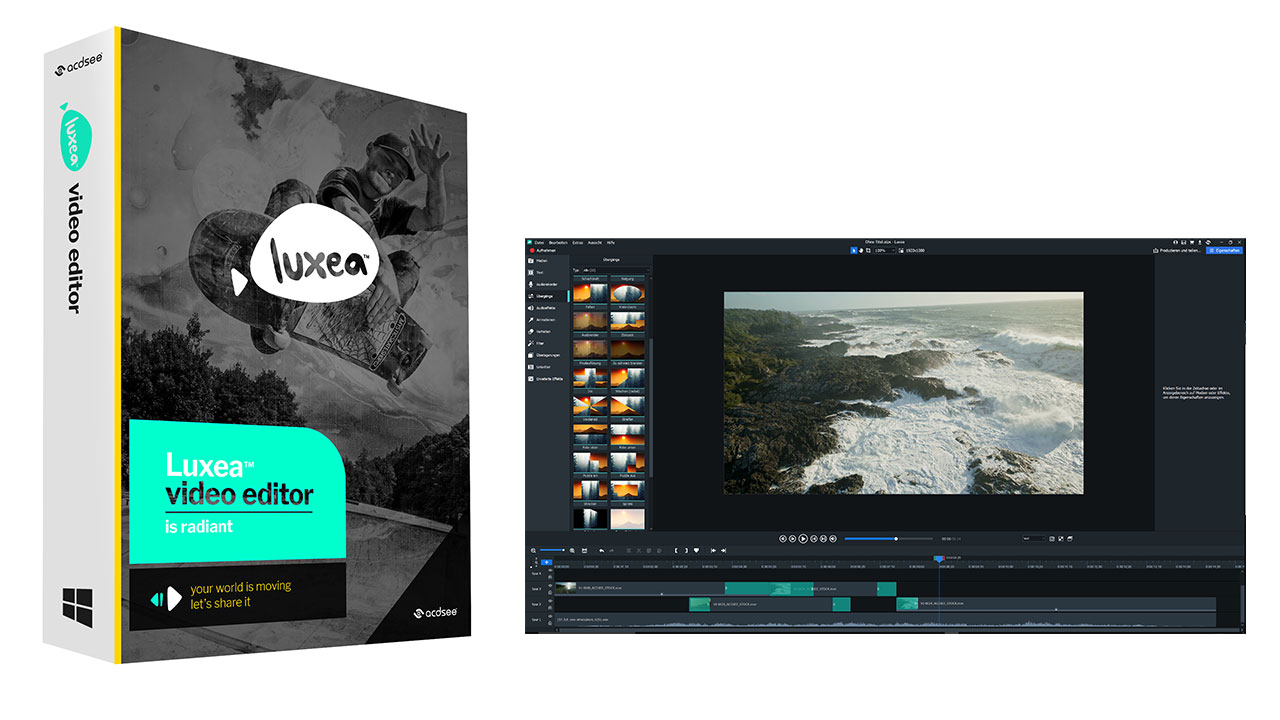 ACDSee Luxea Video Editor 7.1.3.2421 for windows download free