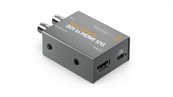 Micro Converter SDI To HDMI 12G Right Angle