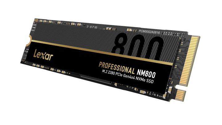 Lexar Professional NM800: neue PCIe-Gen4x4-NVMe-SSD mit 1 TB