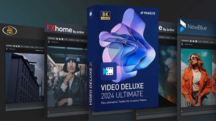 Magix Video deluxe 2024 Ultimate: mehr Effekte und Plugins