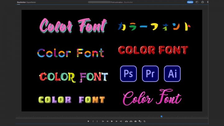 Adobe Color fonts