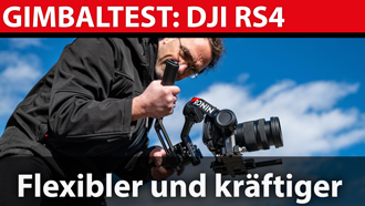 DJI Ronin RS 4: flexibler und für gewichtigeres Kamera-Equipment