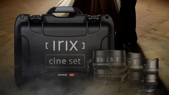 Irix: Cine Entry Set mit Objektiven und Filtern