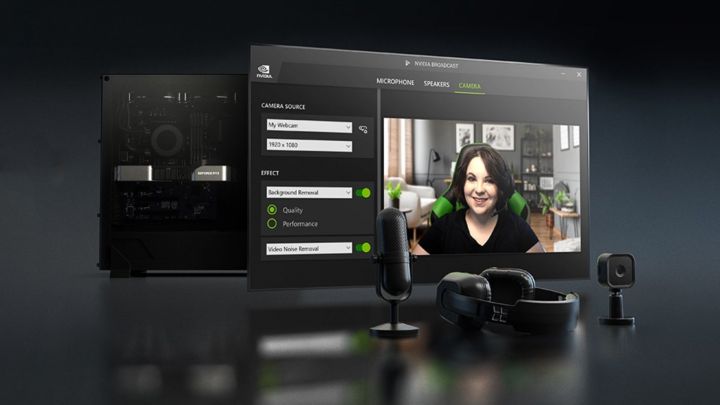 Nvidia Broadcast: Software hilft beim professionellen Streaming