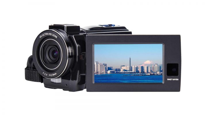 Somikon ZX 3570 03 Dual Lens 4K UHD Camcorder
