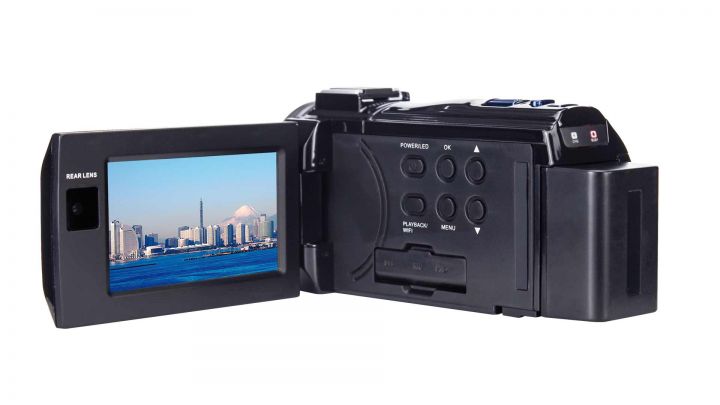 Somikon ZX 3570 04 Dual Lens 4K UHD Camcorder